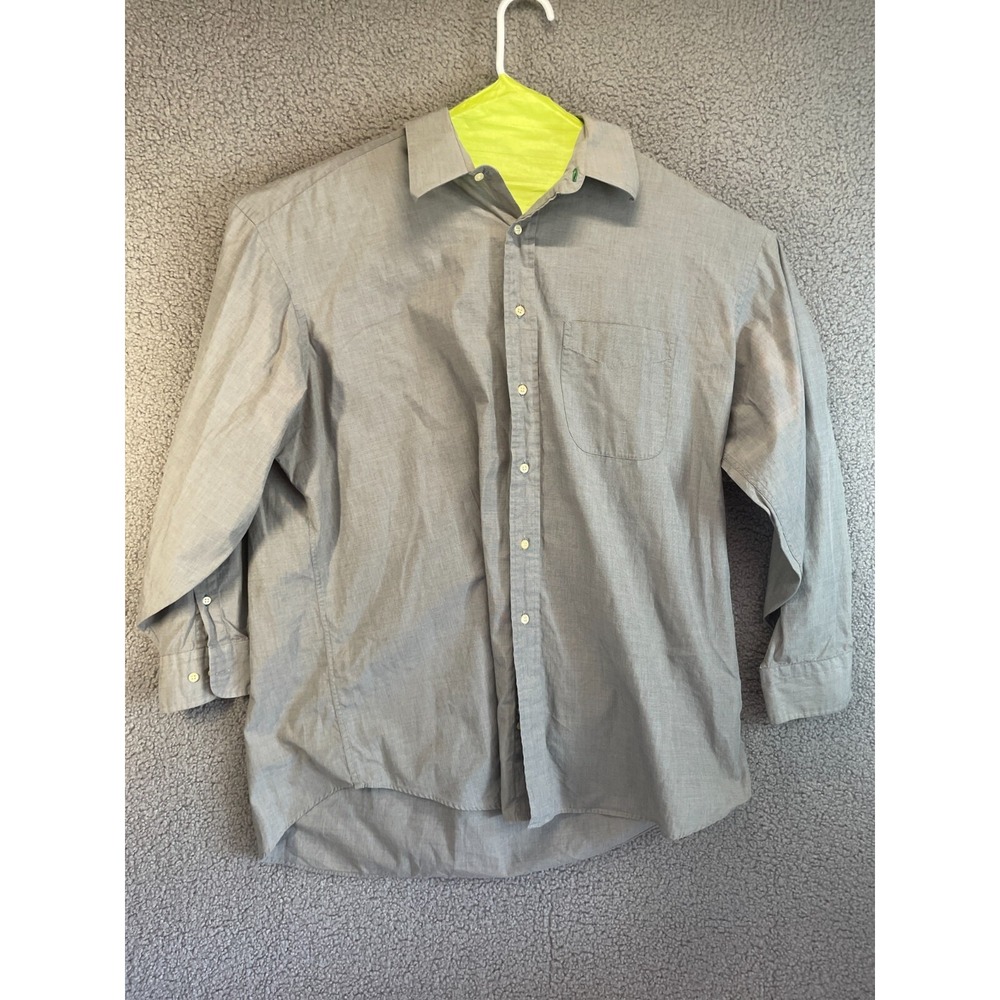 Vintage Tommy Hilfiger Mens Cotton Dress Shirt 17 32-33